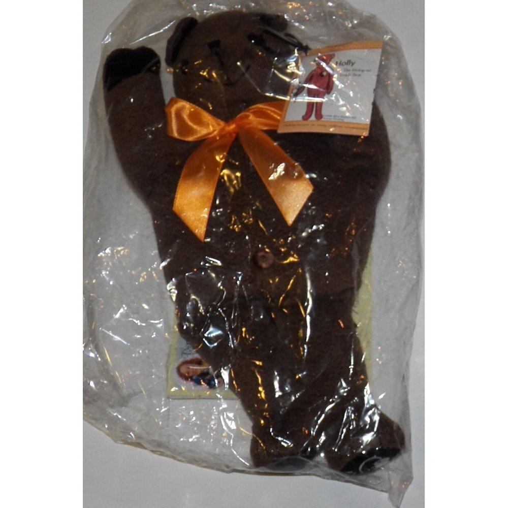 NEW Holly Hologram Teddy Bear Plush Stuffed Toy Mira Kaplan Healing Spirit 2000